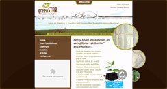 Desktop Screenshot of greenstarfoam.com